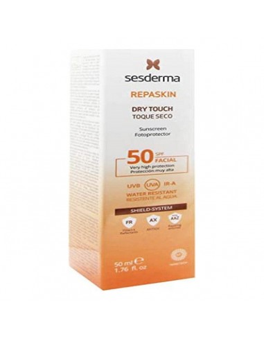 Sonnenschutzcreme für das Gesicht Sesderma Repaskin Dry Touch SPF 50 (