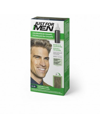 Shampoo Dye Just For Men Light Brown (30 ml)