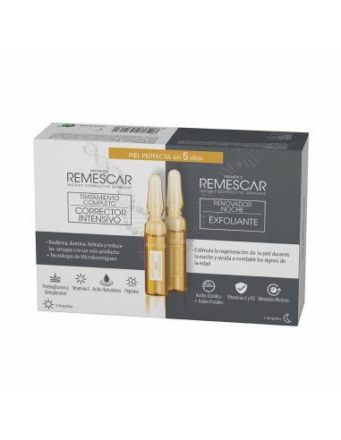 Ampollas Remescar Antiedad Tratamiento Facial Día/Noche (10 x 2 ml)