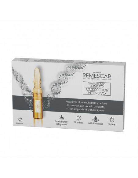 Ampollas Remescar Corrector Facial Antiedad (5 x 2 ml)