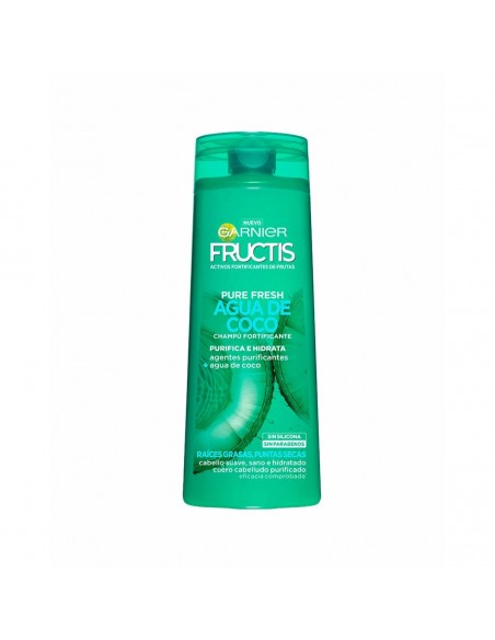 Shampoo rinforzante Garnier Fructis Pure Fresh Acqua di Cocco (300 ml)