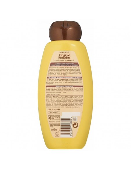 Shampoing Anti Frisottis Garnier Original  Remedies Karité Avocat (600 ml)