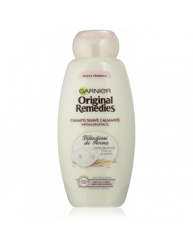 Crema de Peinado Garnier Original  Remedies  Delicatesse Avena (600 ml