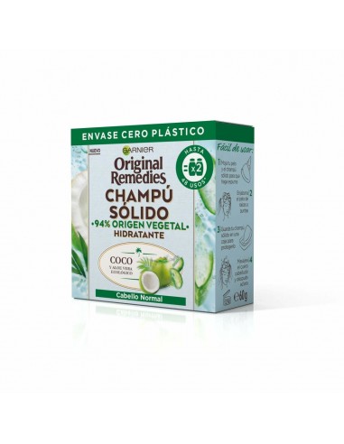 Champoing Solide Garnier Original  Remedies Coco Aloe Vera Hydratant (60 g)