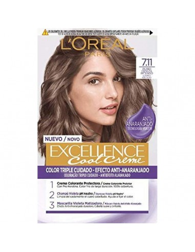 Permanent Colour Creme L'Oreal Make Up Excellence Cool Creme Intense A