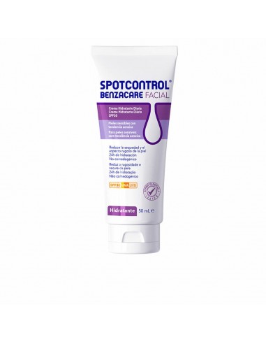 Crème Hydratante pour le Visage Benzacare Spotcontrol SPF 30 (50 ml)