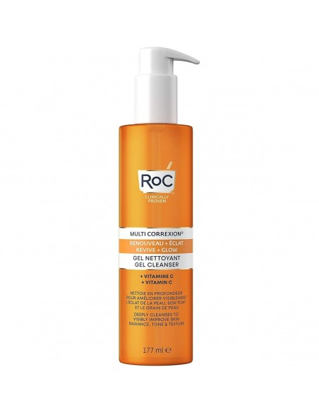 Gel Detergente Viso Roc Multi Correxion Revive + Glow (177 ml)