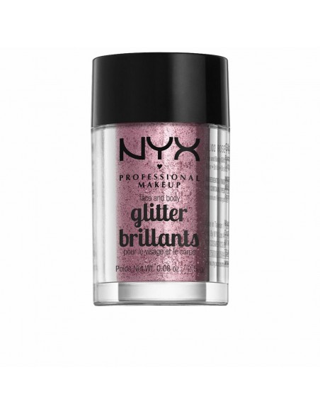 Glitter NYX Glitter Brillants Face Body Rose (2,5 g)