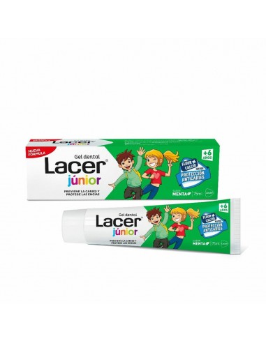 Dentifrice Lacer Menthe Junior (75 ml)