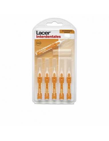 Cepillo de Dientes Interdental Lacer Suave Recto Extrafinos 6 Unidades