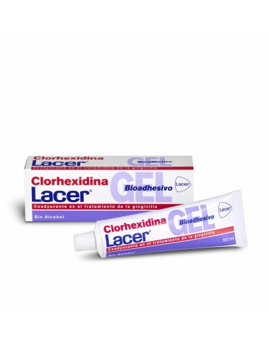 Dentifrice Lacer Clorhexidina Gel Bioadhesivo (50 ml)