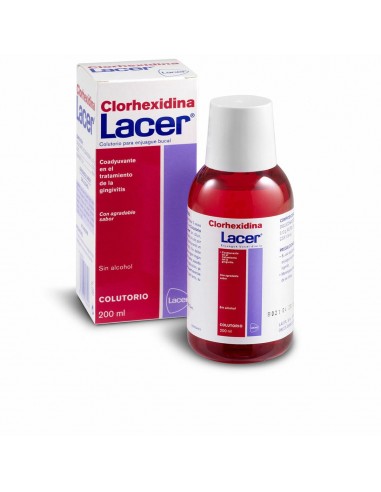 Bain de Bouche Lacer Clorhexidina (200 ml) (Parapharmacie)