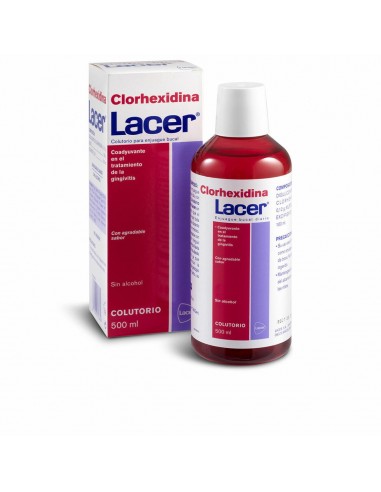 Mondwater Lacer Clorhexidina (500 ml)