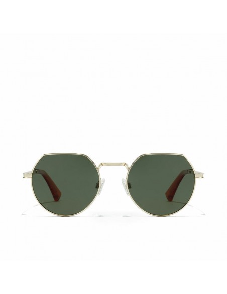 Gafas de Sol Unisex Hawkers Aura Dorado Verde Polarizadas (Ø 52 mm)