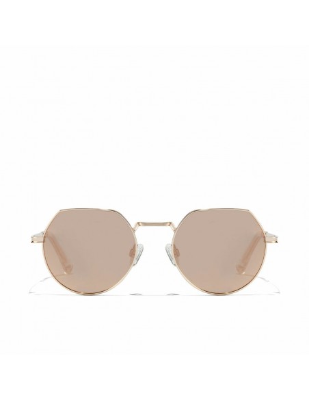 Occhialida sole Unisex Hawkers Aura Rosa Dorato Polarizzate (Ø 52 mm)