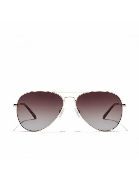 Gafas de Sol Unisex Hawkers Hawk Dorado Marrón Polarizadas (Ø 54 mm)