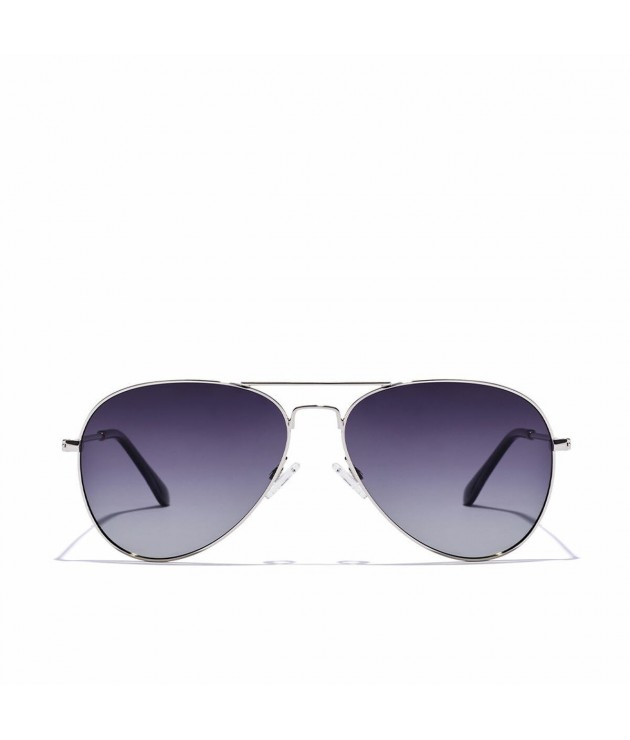 Lunettes de soleil Unisexe Hawkers Hawk Argenté Gris Polarisées (Ø 54 mm)