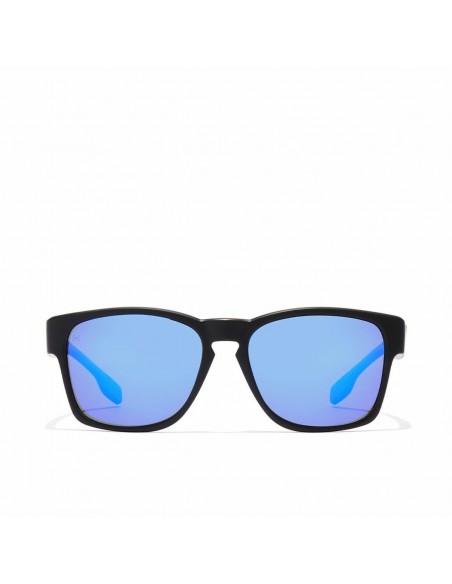 Lunettes de soleil Unisexe Hawkers Core Raw Noir Bleu Polarisées (Ø 48 mm)