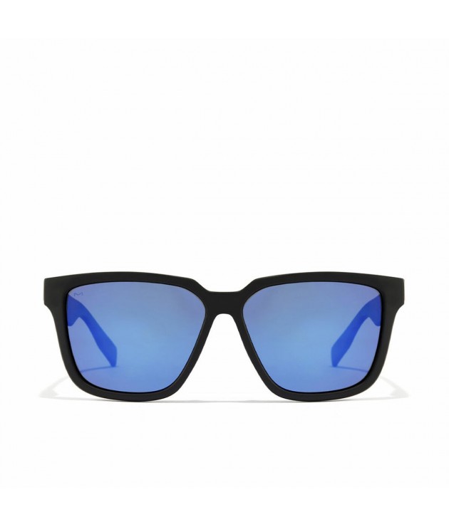 Lunettes de soleil Unisexe Hawkers Motion Noir Bleu Polarisées (Ø 57 mm)