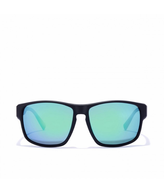 Lunettes de soleil Unisexe Hawkers Faster Raw Noir Vert émeraude Polarisées (Ø 49 mm)