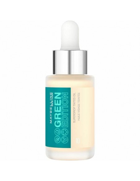 Base de Maquillaje Fluida Maybelline Green Edition Nº 10 Aceite (20 ml