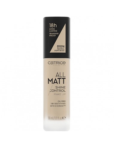 Base de maquillage liquide Catrice All Matt 010N-neutral light beige (30 ml)