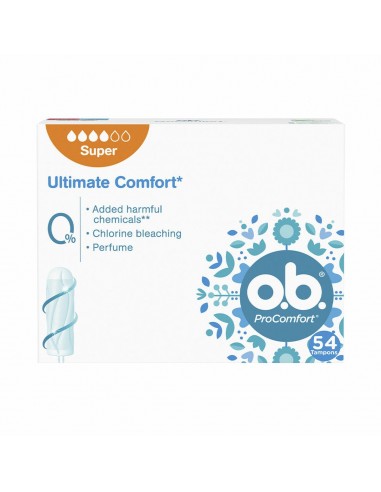 Super Tampons Ob Procomfort 54 Units