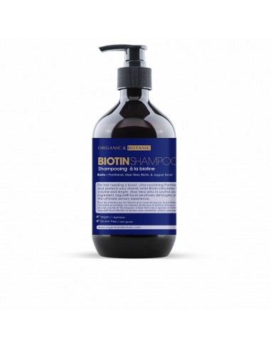 Champú Organic & Botanic Biotin (500 ml)