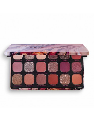 Palette d'ombres à paupières Revolution Make Up Forever Flawless Allure 18 couleurs