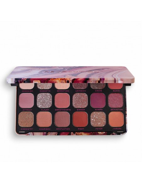 Palette mit Lidschatten Revolution Make Up Forever Flawless Allure 18 Farben