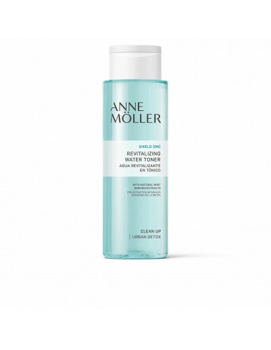 Facial Toner Anne Möller Clean Up Mint Revitalising (400 ml)