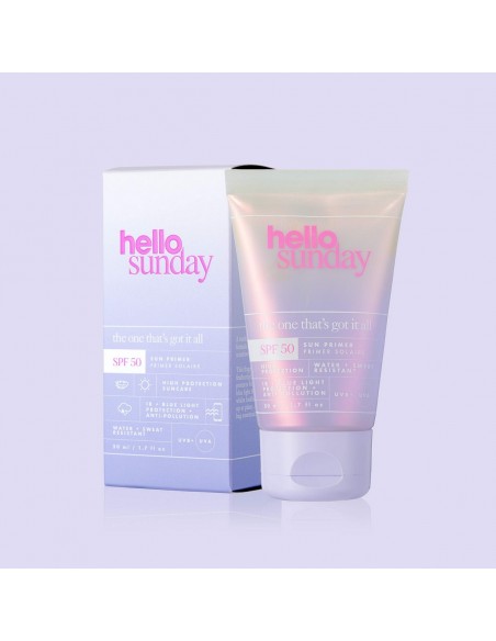 Crème visage Hello Sunday The One That's Got it All Sun Primer SPF 50 (50 ml)