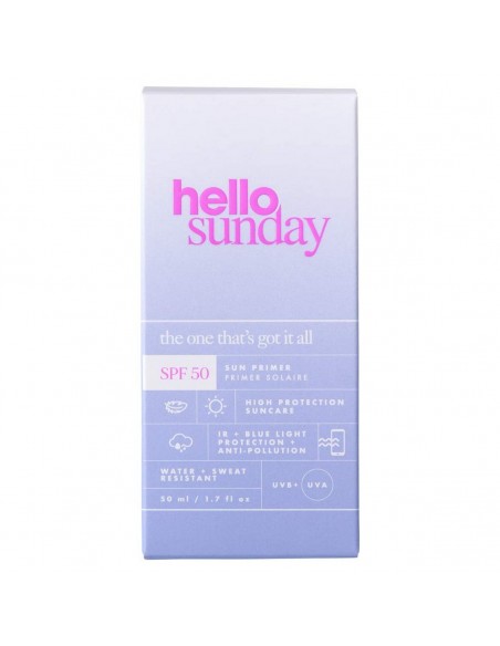 Crème visage Hello Sunday The One That's Got it All Sun Primer SPF 50 (50 ml)