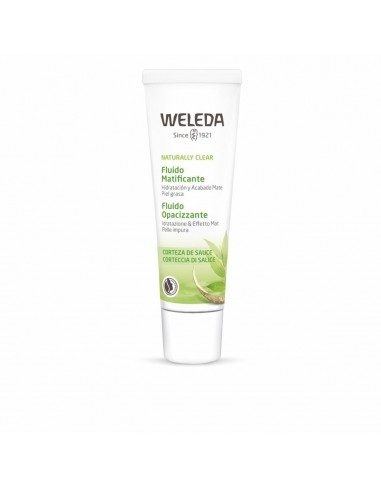 Fluide hydratant et matifiant Weleda Naturally Clear (30 ml)