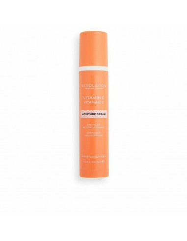 Crème Hydratante pour le Visage Revolution Skincare Vitamin C (45 ml)