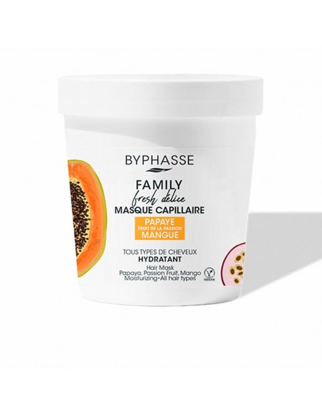 Feuchtigkeitsspendende Maske Byphasse Family Fresh Delice Mango Passio