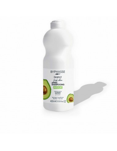 Après shampoing nutritif Byphasse Family Fresh Delice Cheveux secs Avocat (400 ml)