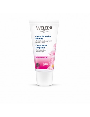 Crème de nuit Weleda Rose Musquée Lissant (30 ml)