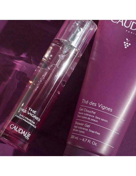 Gel de douche Caudalie Thé Des Vignes (200 ml)