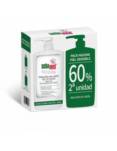 Gel de Ducha Sin Jabón Sebamed Piel Sensible 2 Unidades