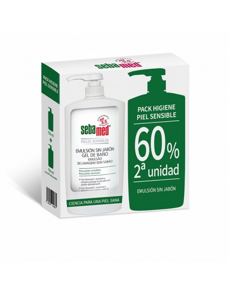 Shower Gel Without Soap Sebamed Sensitive skin 2 Units