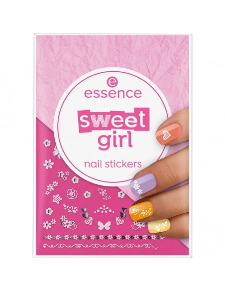 Aufkleber für Fingernägel Essence Sweet Girl 44 Unidades