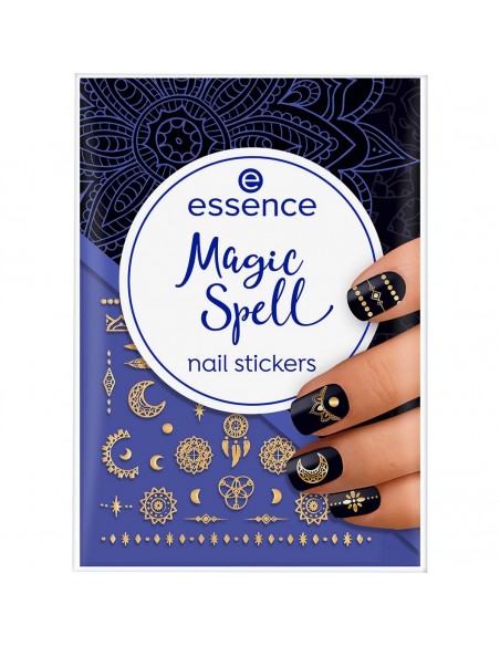 Autocollants pour ongle Essence Magic Spell Doré 39 Unités