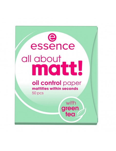 Papier matifiant Essence All About (50 uds)