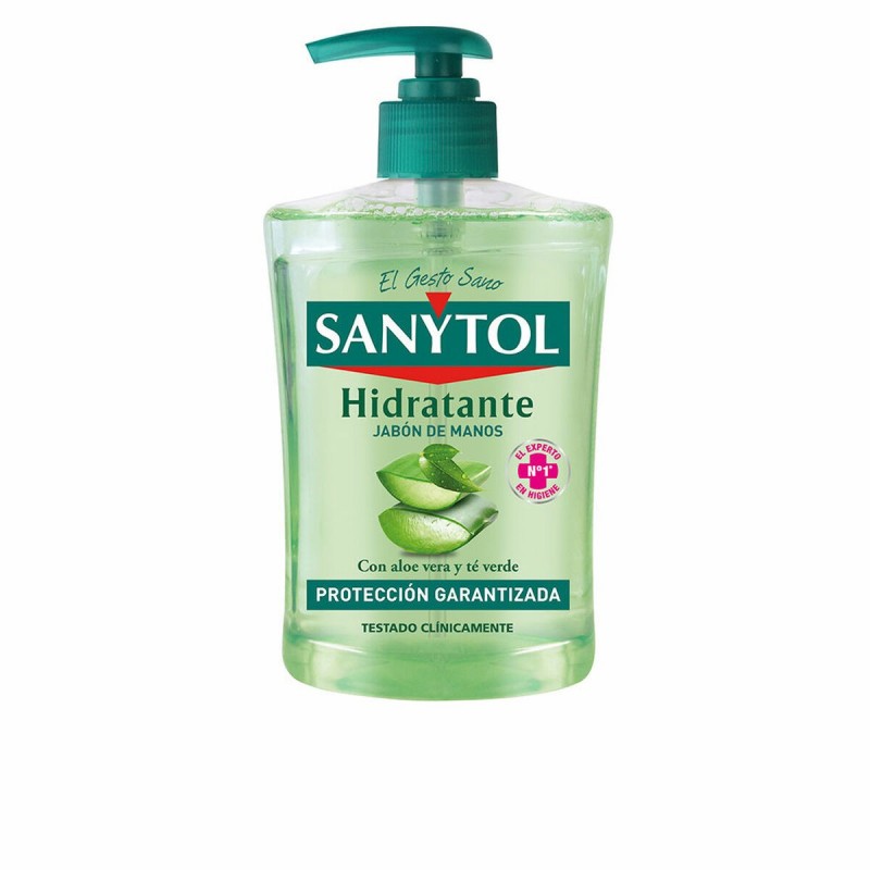 Handzeep met dispenser Sanytol Antibacterieel (500 ml)