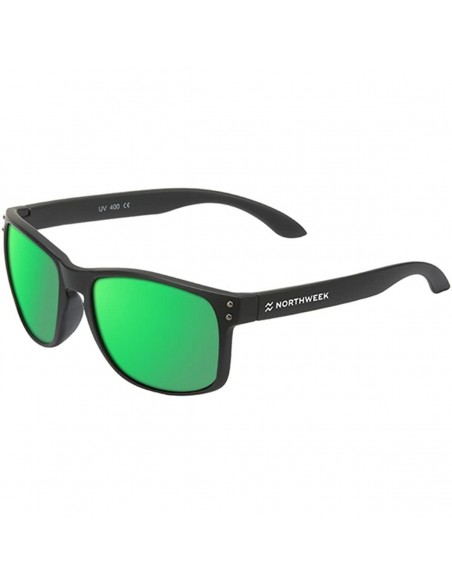 Lunettes de soleil Unisexe Northweek Bold Noir Vert (Ø 45 mm)