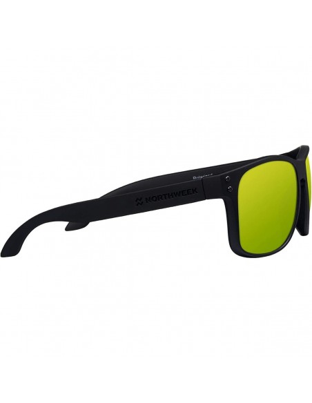 Lunettes de soleil Unisexe Northweek Bold Noir Vert Citron (Ø 45 mm)