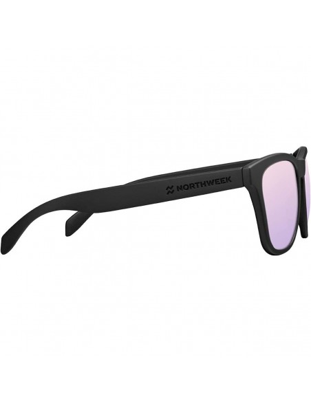 Lunettes de soleil Unisexe Northweek Regular Pipe Noir Rose (Ø 47 mm)