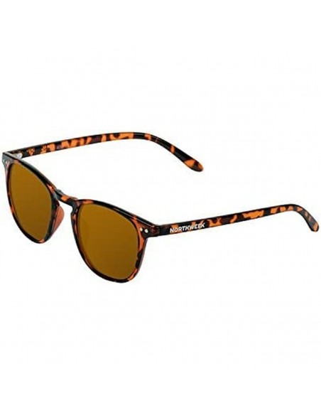 Lunettes de soleil Unisexe Northweek Wall Tortoise Marron Tortoise (Ø 45 mm)