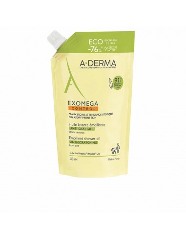 Gel de douche A-Derma Rechange Idéal pour enfants et adultes (500 ml)